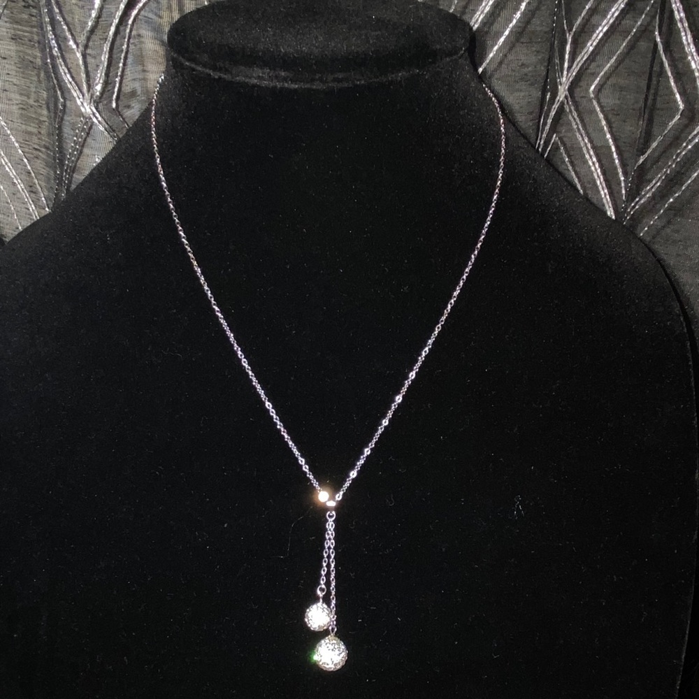 Beautiful silver necklace